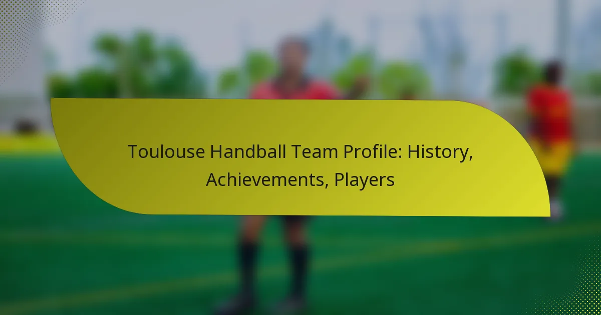 Toulouse Handball Team Profile: History, Achievements, Players
